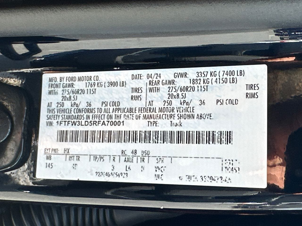 Certified 2024 Ford F150 XLT w/ Equipment Group 303A High AWD/4WD image 34