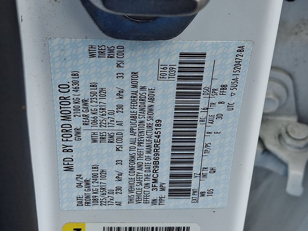 Certified 2024 Ford Bronco Sport Big Bend AWD/4WD image 26