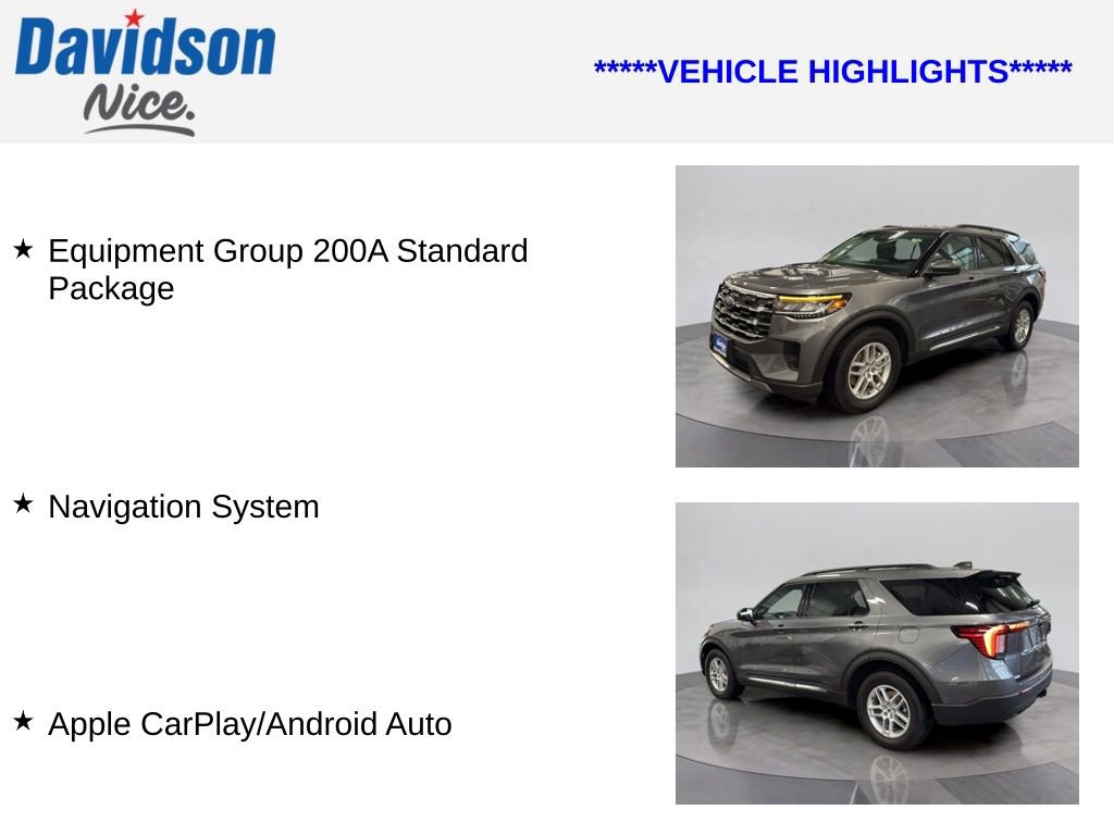 Certified 2025 Ford Explorer Active image 4