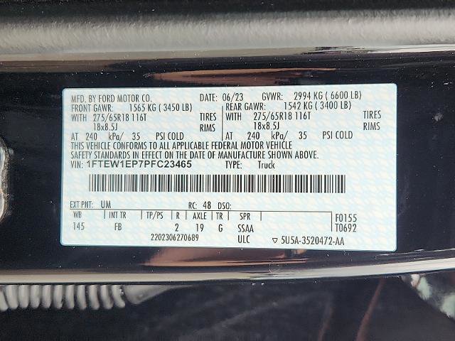 Certified 2023 Ford F150 XLT w/ Equipment Group 302A High AWD/4WD image 27