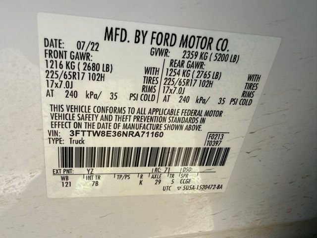 Certified 2022 Ford Maverick XLT image 40