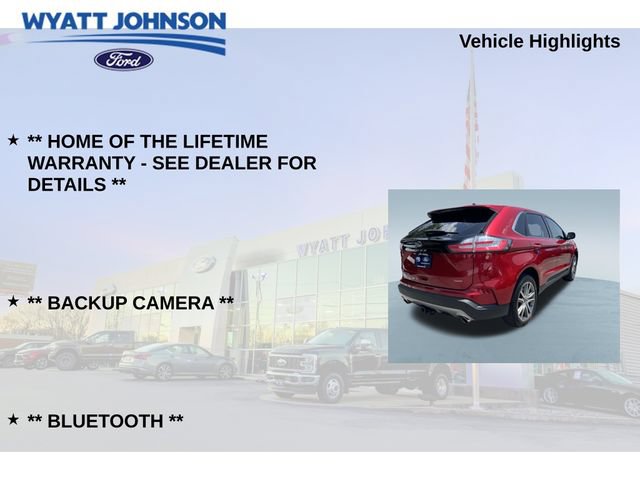 Certified 2024 Ford Edge Titanium w/ Equipment Group 301A AWD/4WD image 5