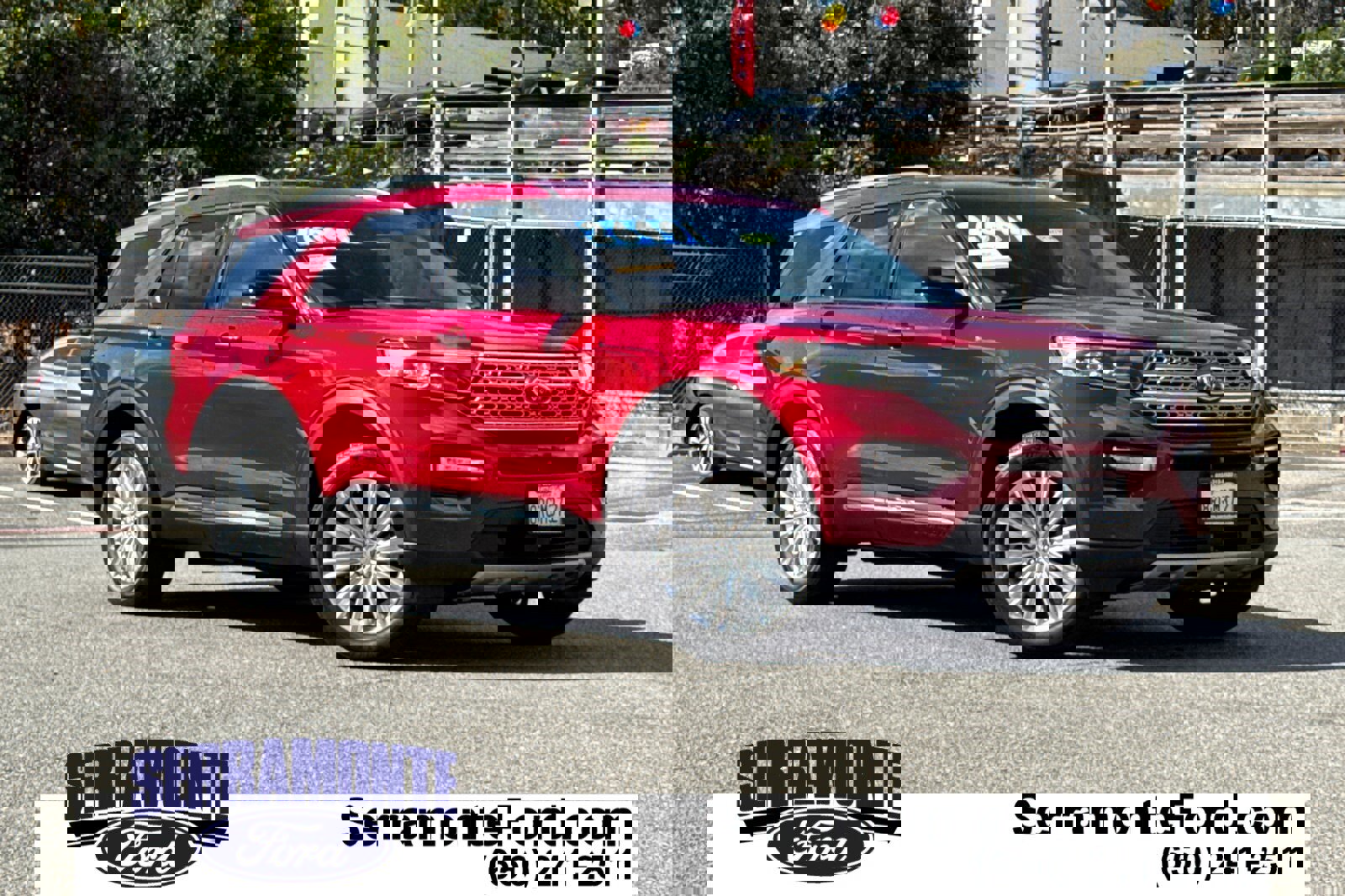 Certified 2020 Ford Explorer Limited w/ Class III Trailer Tow Package