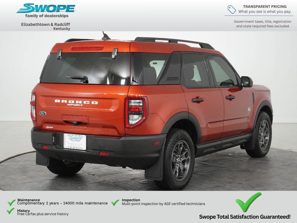 Certified 2023 Ford Bronco Sport Big Bend w/ Convenience Package AWD/4WD image 4