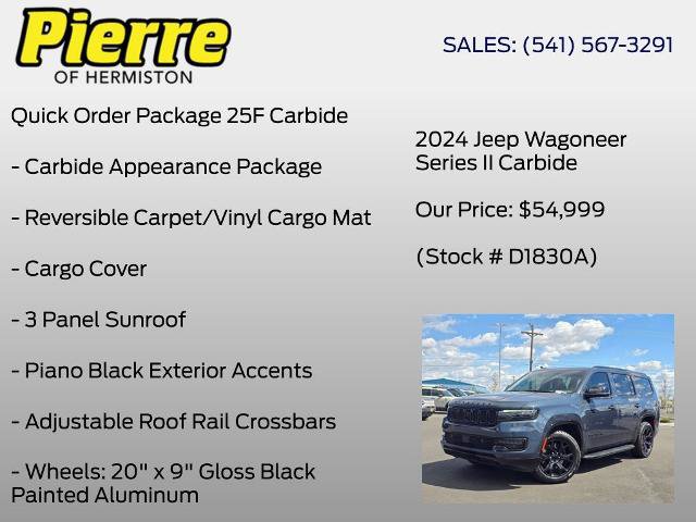 Used 2024 Jeep Wagoneer Series II w/ Convenience Group I image 6
