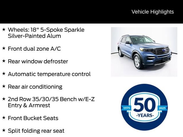 Certified 2021 Ford Explorer XLT w/ Equipment Group 202A AWD/4WD image 11