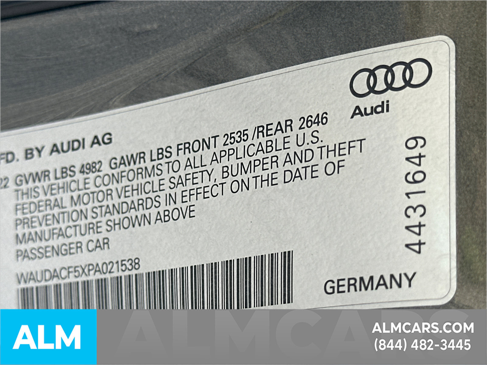 Used 2023 Audi A5 2.0T Premium w/ Convenience Package AWD/4WD image 39