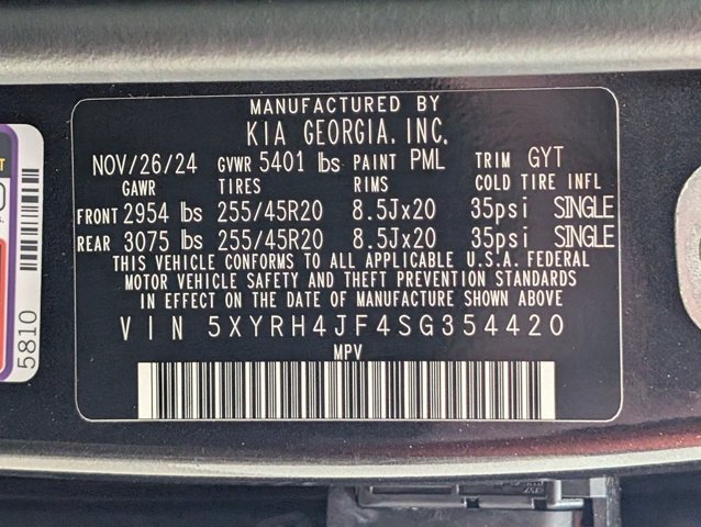 Used 2025 Kia Sorento EX FWD image 24
