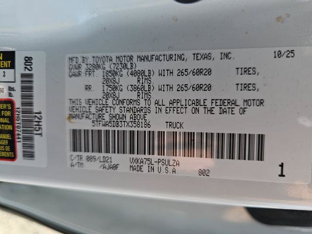Used 2026 Toyota Tundra Limited AWD/4WD image 34