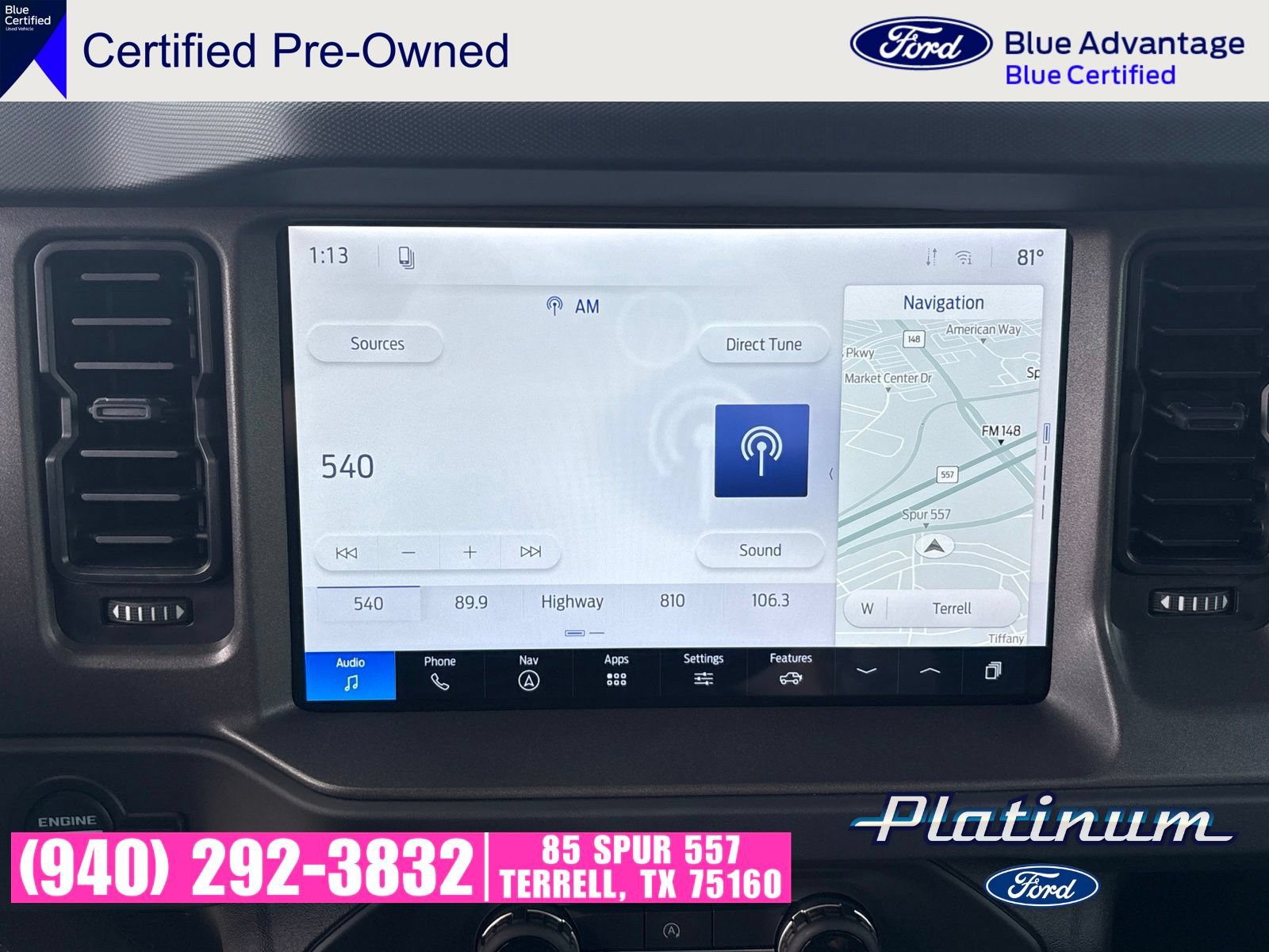 Certified 2026 Ford Bronco Big Bend AWD/4WD image 21