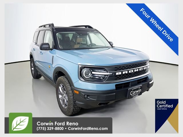 Certified 2022 Ford Bronco Sport Badlands w/ Premium Package AWD/4WD 360° Tour