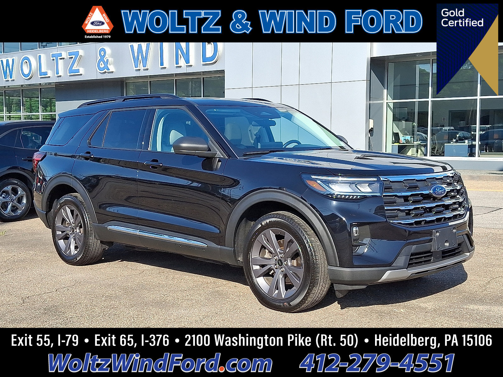 Certified 2025 Ford Explorer Active w/ Active Comfort Package