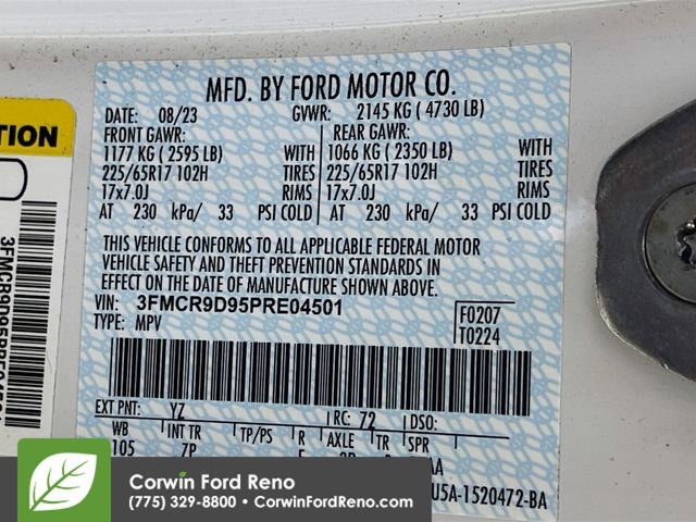 Certified 2023 Ford Bronco Sport Badlands w/ Premium Package image 32