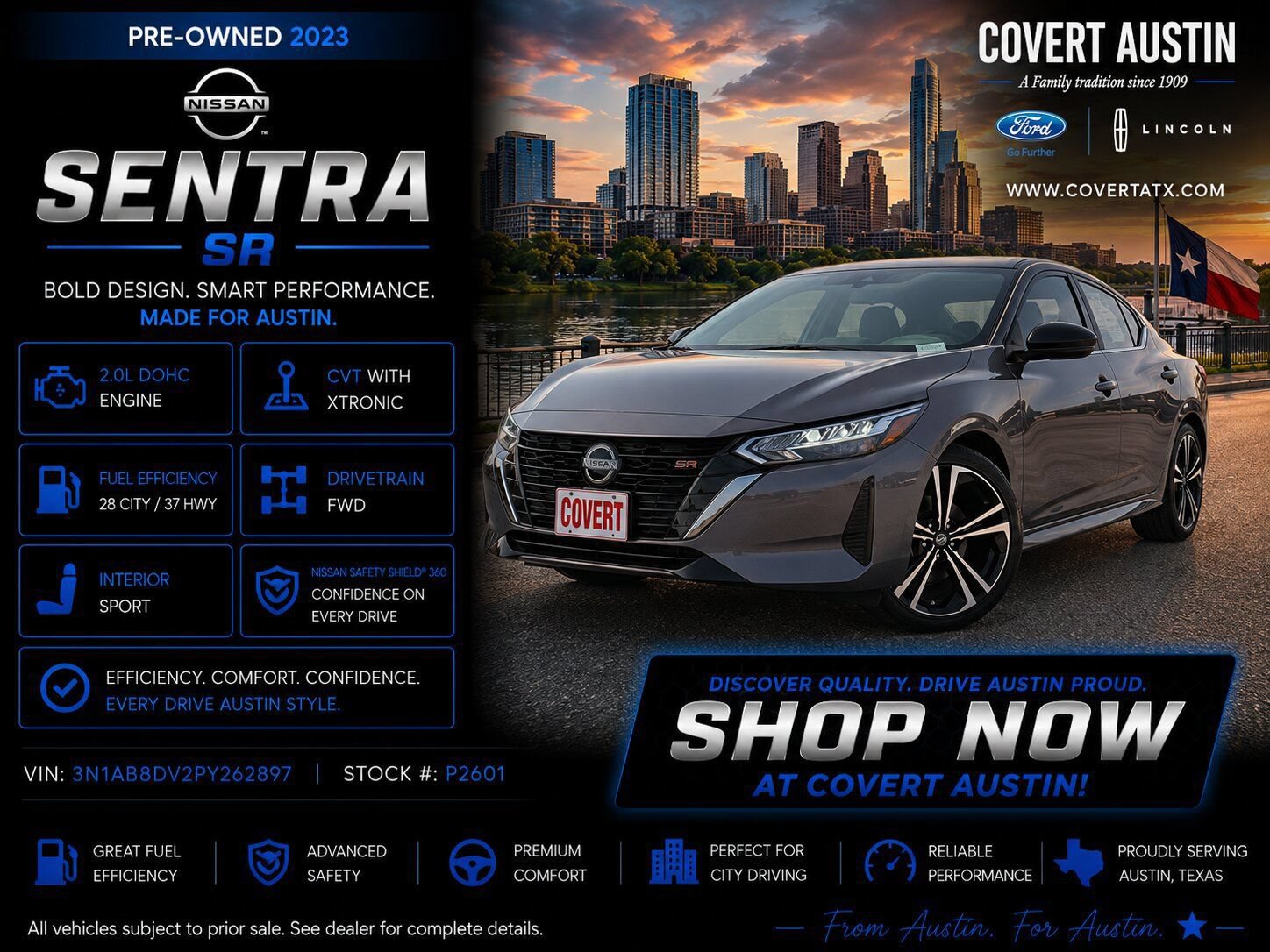 Used 2023 Nissan Sentra SR