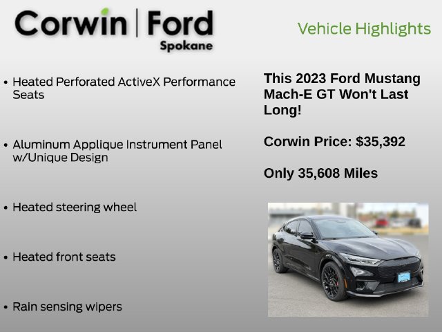 Certified 2023 Ford Mustang Mach-E GT w/ GT Performance Edition AWD/4WD image 19