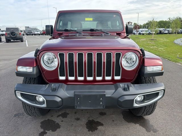 Used 2021 Jeep Wrangler Unlimited Sahara w/ Uconnect 4C Nav & Sound Group AWD/4WD image 3