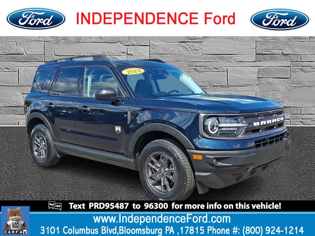 Certified 2023 Ford Bronco Sport Big Bend w/ Convenience Package AWD/4WD image 1