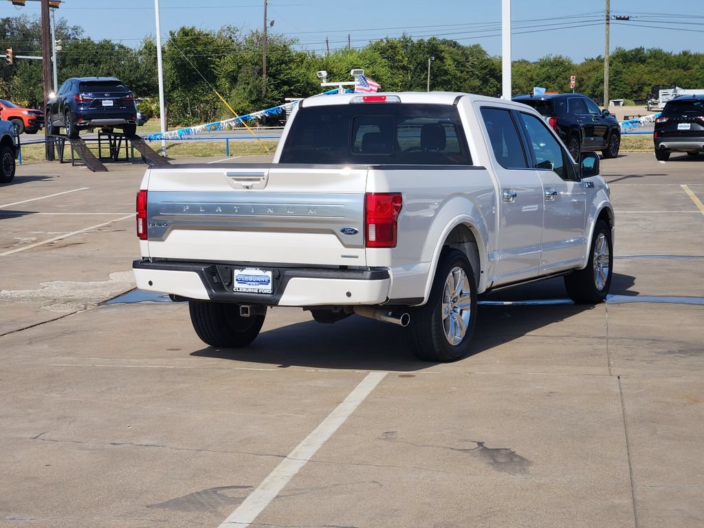 Certified 2018 Ford F150 Platinum w/ Equipment Group 701A Luxury RWD image 7