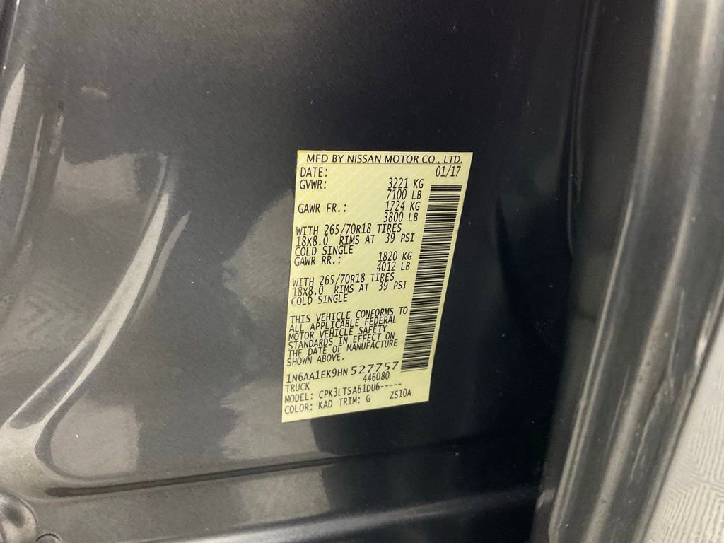 Used 2017 Nissan Titan SV RWD image 25
