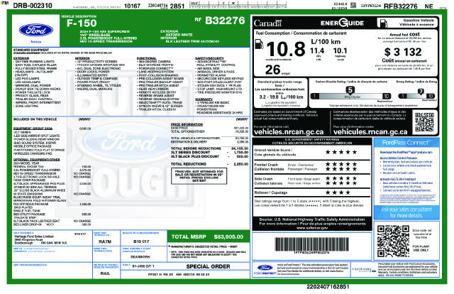 Certified 2024 Ford F150 XLT w/ Equipment Group 303A High AWD/4WD image 14