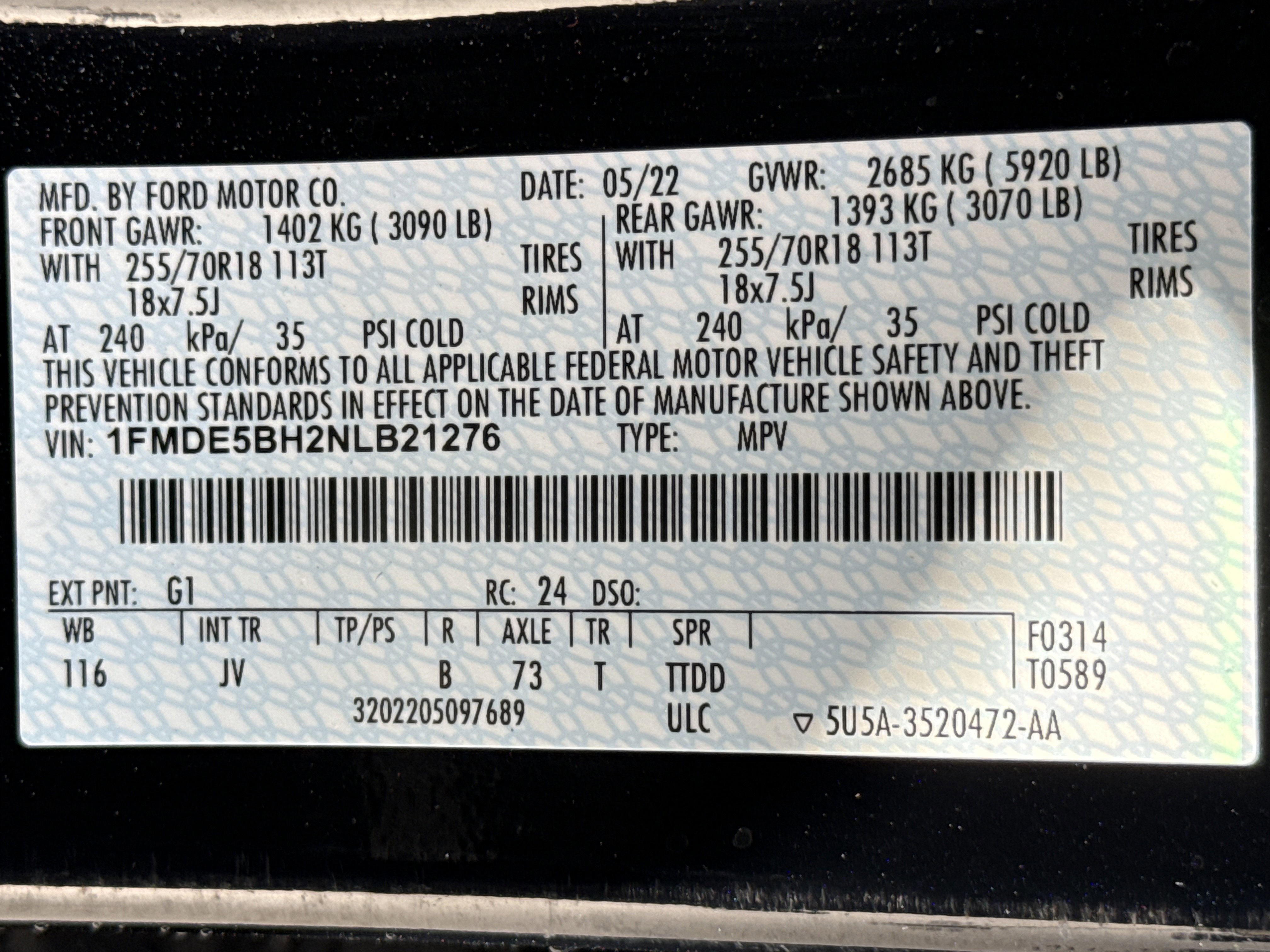 Certified 2022 Ford Bronco Outer Banks image 32