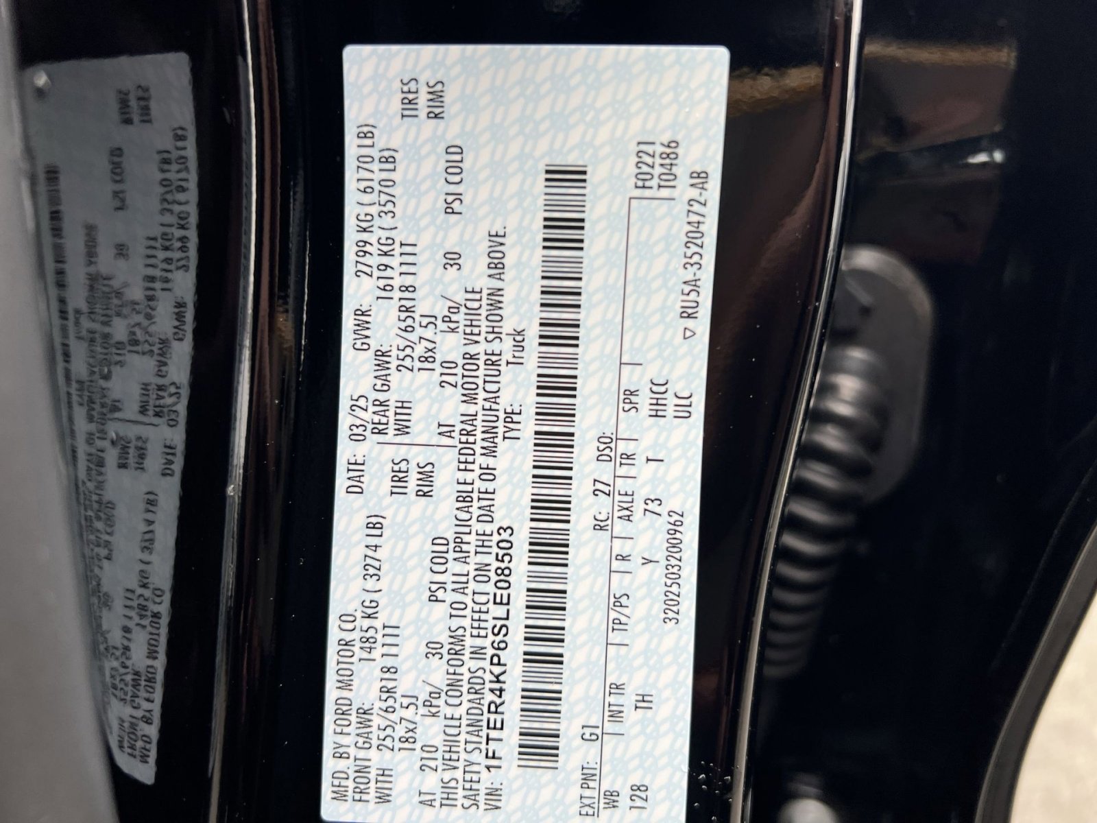 Certified 2025 Ford Ranger Lariat w/ FX4 Off-Road Package image 29