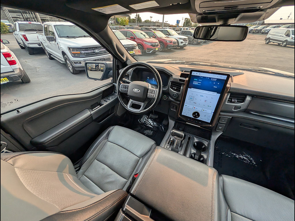 Certified 2023 Ford F150 Lightning Lariat w/ Equipment Group 511A High AWD/4WD image 14