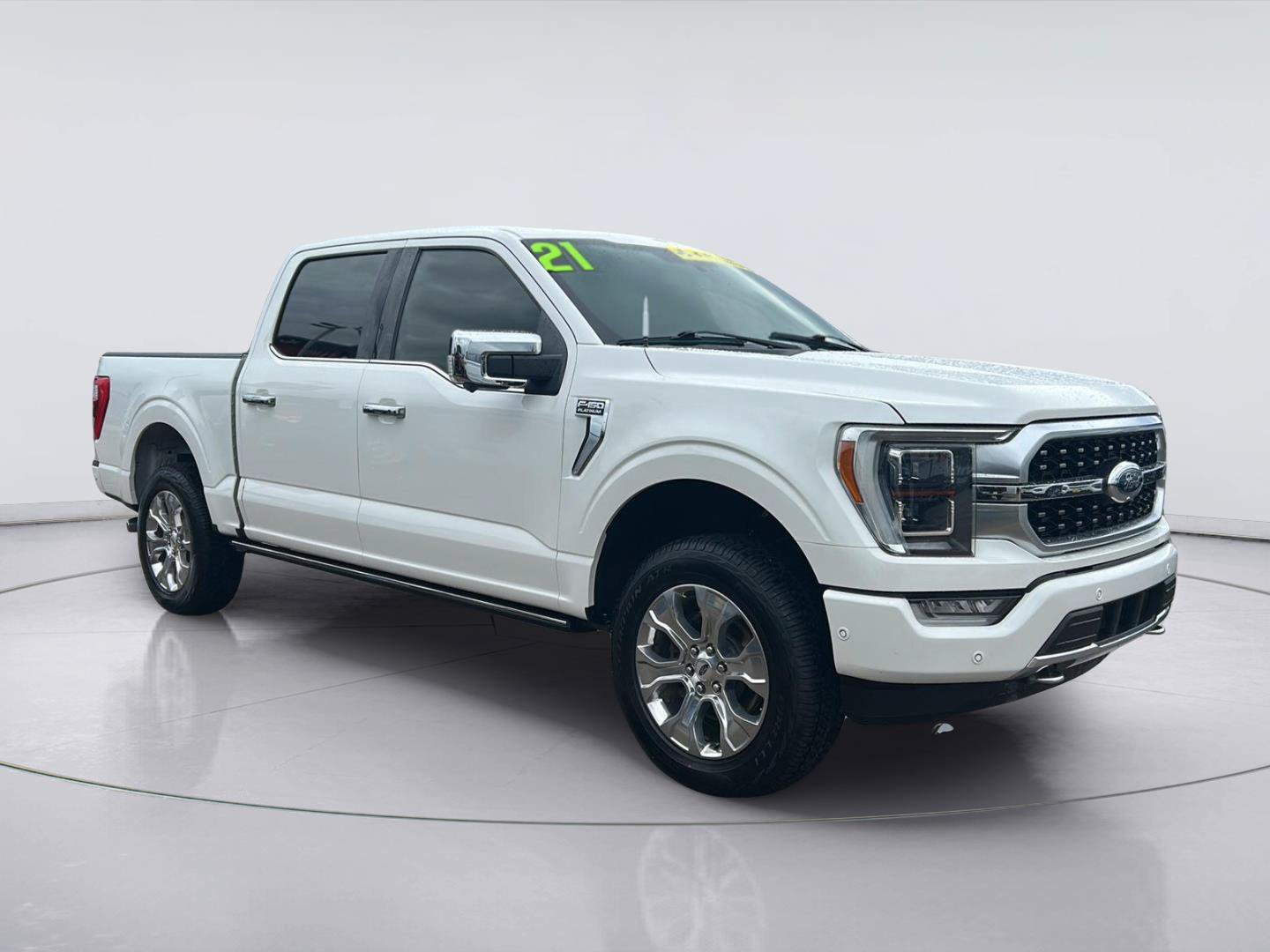 Certified 2021 Ford F150 Platinum w/ Equipment Group 701A High AWD/4WD image 1