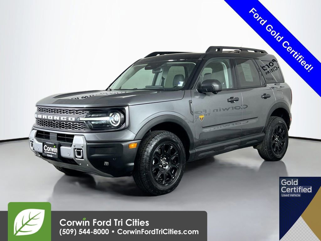 Certified 2025 Ford Bronco Sport Badlands