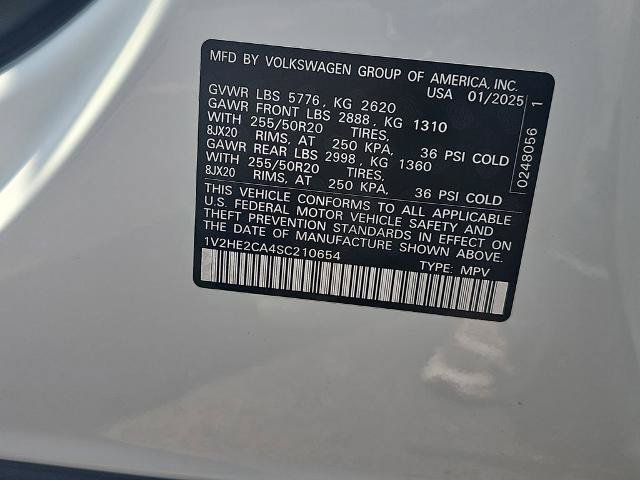 Used 2025 Volkswagen Atlas Cross Sport SE AWD/4WD image 36