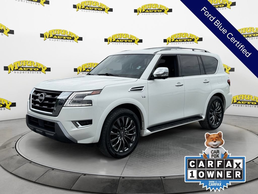 Used 2022 Nissan Armada Platinum w/ Captain's Chairs Package