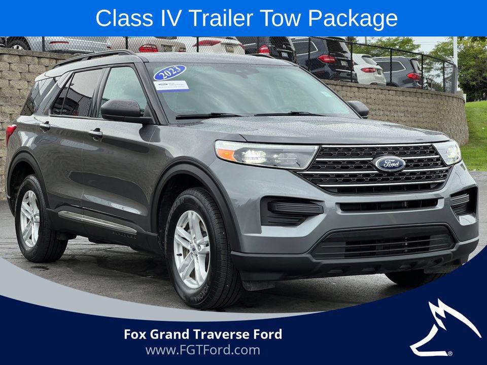 Certified 2023 Ford Explorer XLT w/ Class IV Trailer Tow Package AWD/4WD image 33