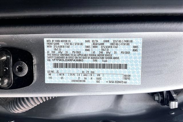Certified 2024 Ford F150 XLT w/ Mobile Office Package AWD/4WD image 28