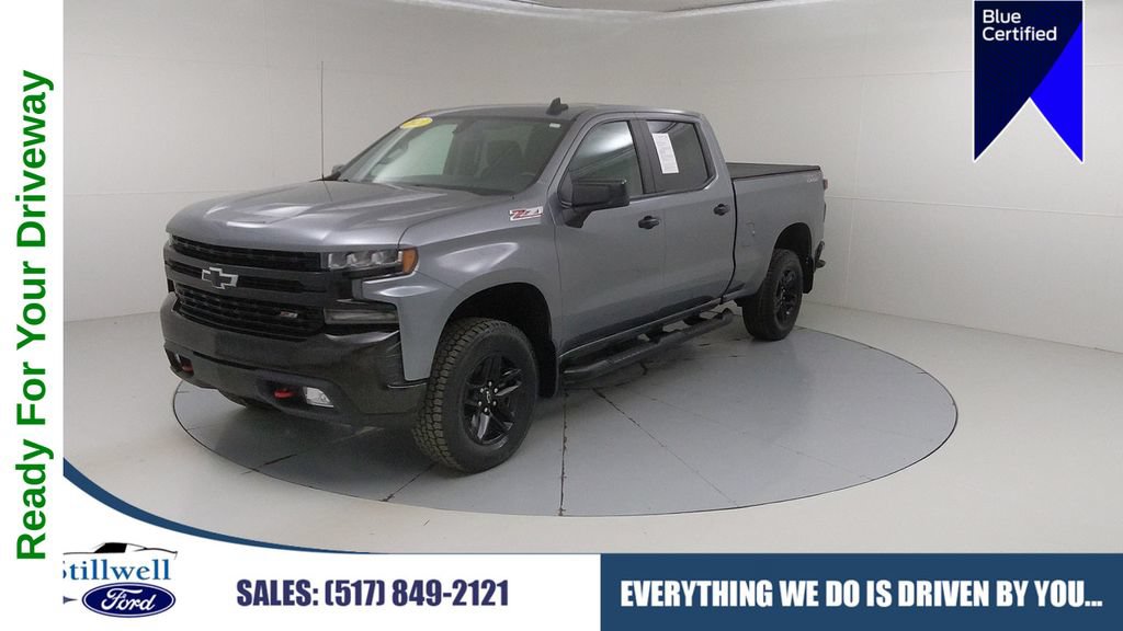 Used 2021 Chevrolet Silverado 1500 LT Trail Boss w/ Bed Protection Package AWD/4WD image 1