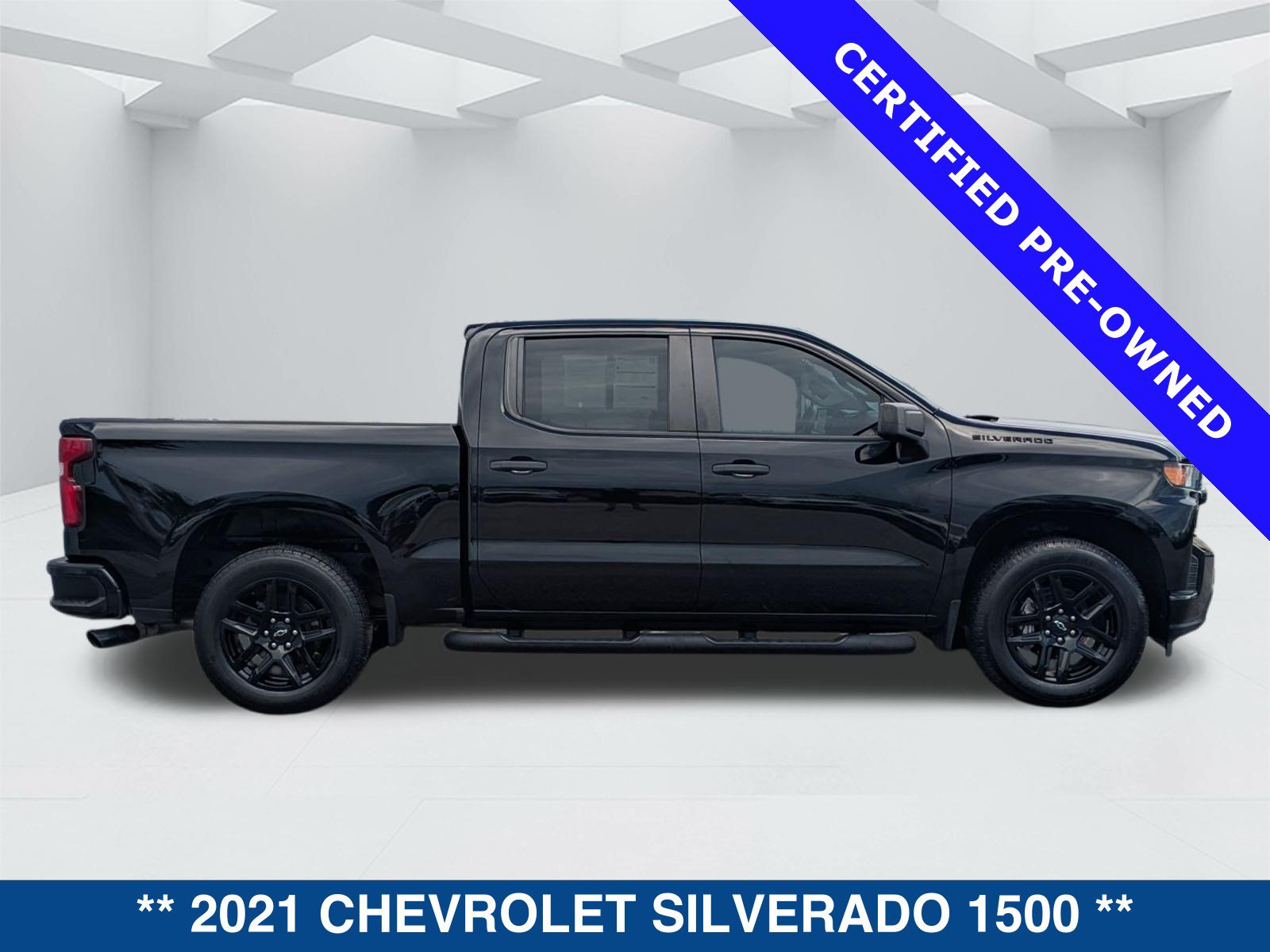 Used 2021 Chevrolet Silverado 1500 Custom w/ Rally Edition RWD image 4