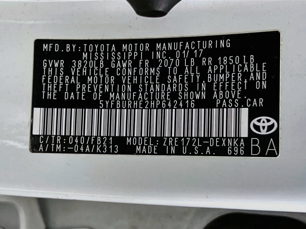 Used 2017 Toyota Corolla LE FWD image 33