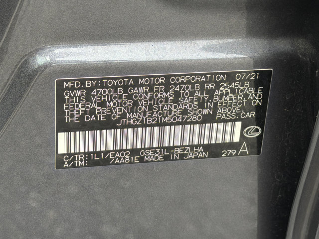 Used 2021 Lexus IS 350 F Sport w/ Accessory Package RWD image 36