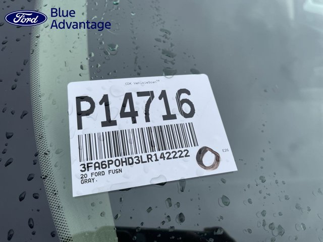 Certified 2020 Ford Fusion SE FWD image 17