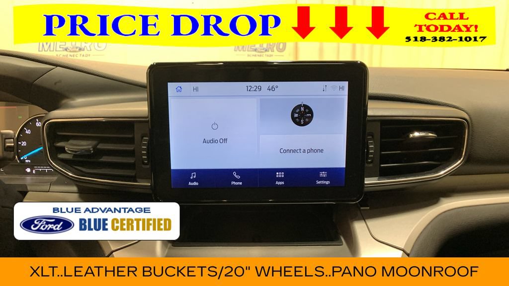 Certified 2022 Ford Explorer XLT w/ Equipment Group 202A AWD/4WD image 38