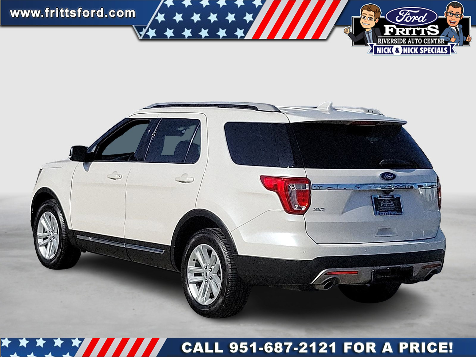 Certified 2017 Ford Explorer XLT w/ Equipment Group 202A FWD image 3