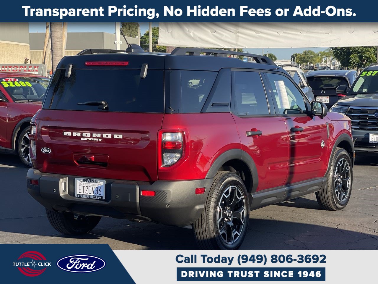 Certified 2026 Ford Bronco Sport Outer Banks w/ Outer Banks Tech Package+ AWD/4WD image 6