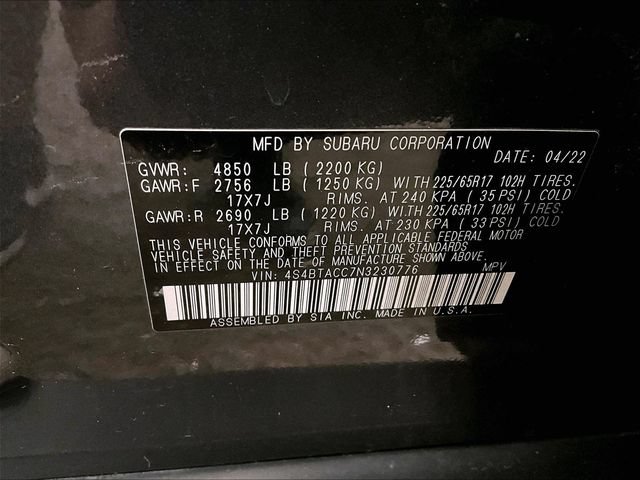 Used 2022 Subaru Outback Premium AWD/4WD image 32