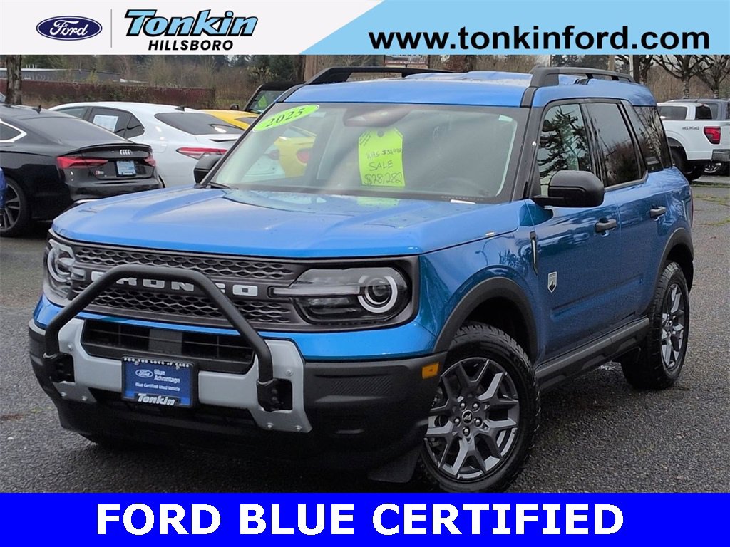 Certified 2025 Ford Bronco Sport Big Bend