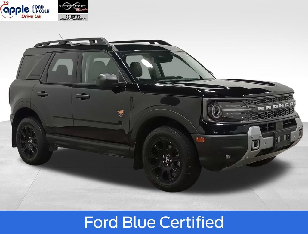 Certified 2025 Ford Bronco Sport Badlands w/ Badlands Tech Package AWD/4WD image 1