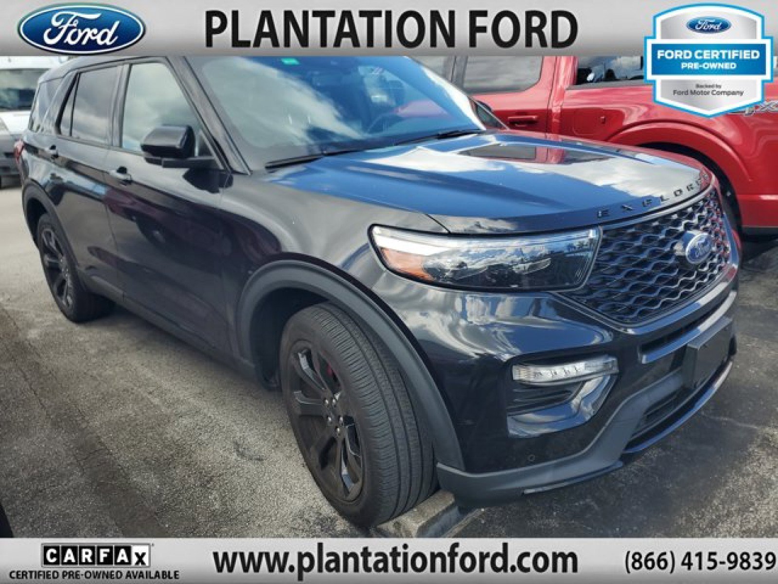 Certified 2022 Ford Explorer ST w/ Equipment Group 401A