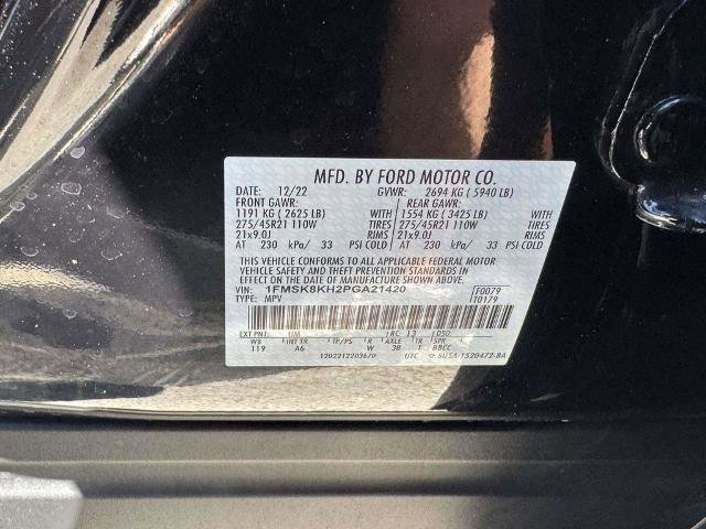 Certified 2023 Ford Explorer ST-Line w/ Class IV Trailer Tow Package AWD/4WD image 27