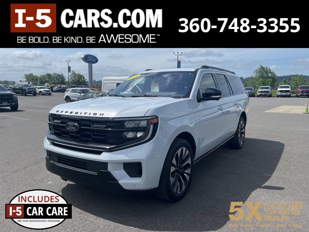 Certified 2025 Ford Expedition Max Platinum w/ Stealth Appearance Package