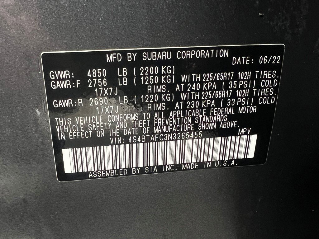 Used 2022 Subaru Outback Premium image 25