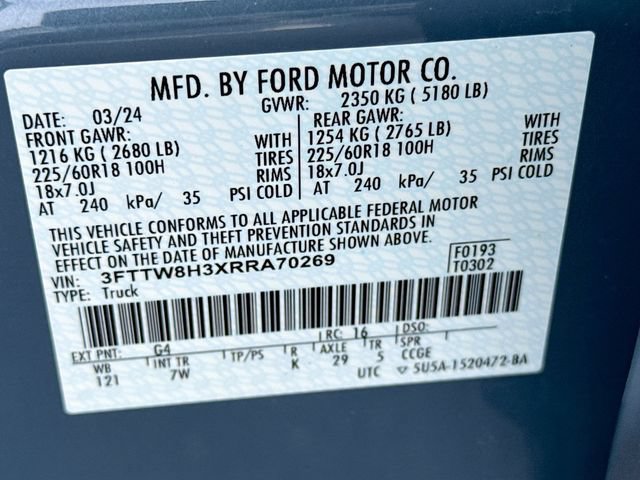 Certified 2024 Ford Maverick XLT w/ XLT Luxury Package FWD image 40