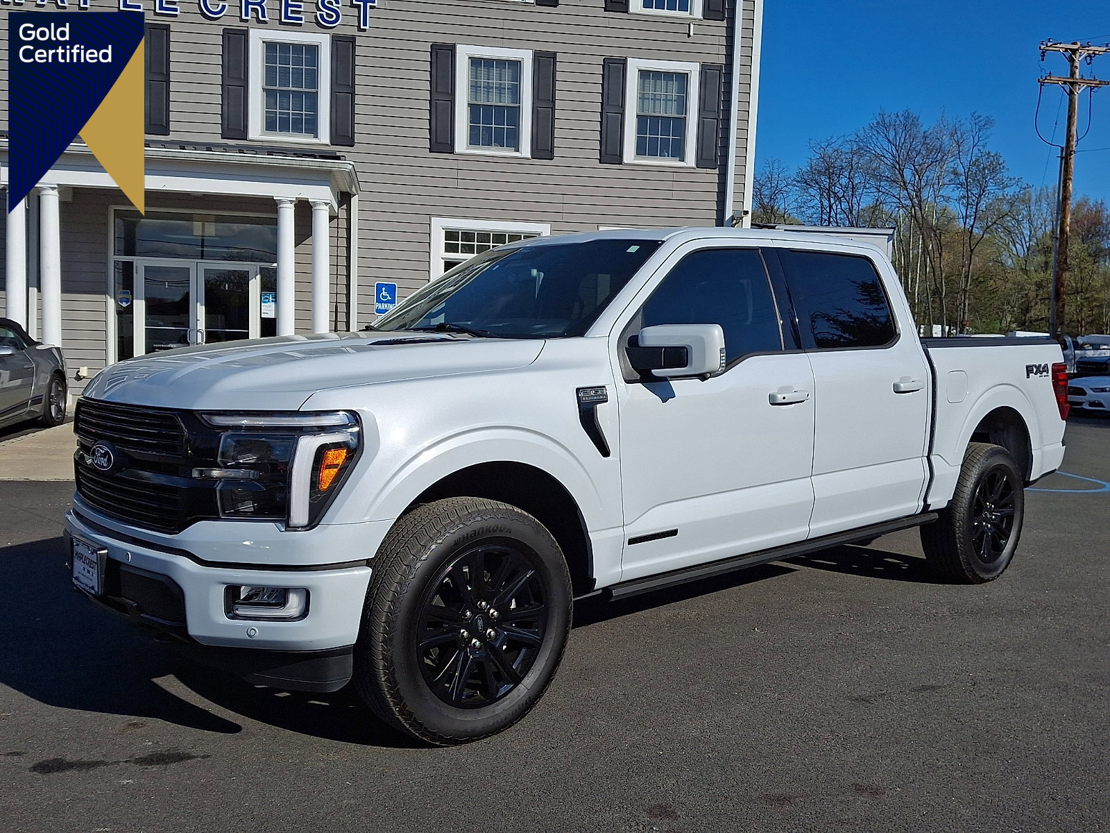 Certified 2025 Ford F150 Platinum w/ Equipment Group 702A High
